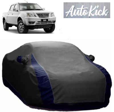 AutoKick Car Cover For Tata Xenon (With Mirror Pockets)(Grey)