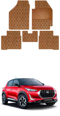 elegant Leatherite Standard Mat For  Nissan Magnite(Brown)