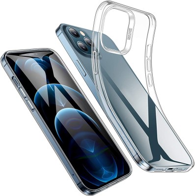 EMPICA Back Cover for iphone 12 pro max(Transparent, Flexible, Silicon, Pack of: 1)