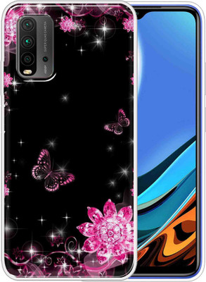 eBoggy Back Cover for Mi Redmi 9 Power(Multicolor, Dual Protection, Silicon, Pack of: 1)