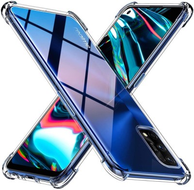 SkyTree Bumper Case for Realme X7 Pro(Transparent, Shock Proof, Silicon, Pack of: 1)
