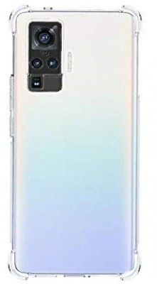 OneLike Bumper Case for vivo X50 Pro 5G(Transparent, Shock Proof, Silicon, Pack of: 1)
