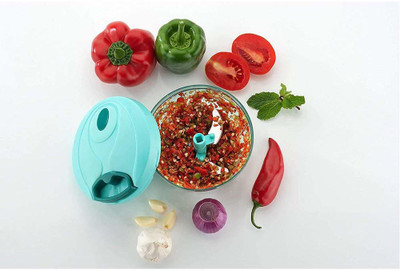 Welcon Quick Manual Handy Vegetable & Fruit Chopper (1) Vegetable & Fruit Chopper (01 x Mini Thread Chopper) Vegetable & Fruit Chopper(1)