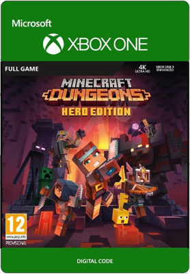 Minecraft Dungeons Hero Edition(Code in the Box - for Xbox One)