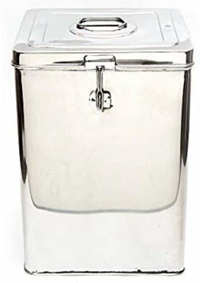 Namo International Steel Utility Container  - 12 L(Silver)