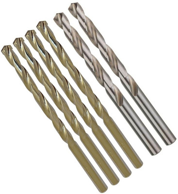 Inditrust High Quality 1/4inch Masonry drill bit 4pc and 2pc HSS wood drill bit (Pack of 6)