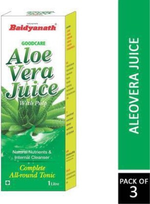 Baidyanath Aloe Vera Juice - 1 Ltr (Pack of 3)(Pack of 3)