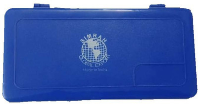 Simrah GEOMETRY BOX SET OF 05 WITH DELUXE QUALITY Geometry Box(Blue)