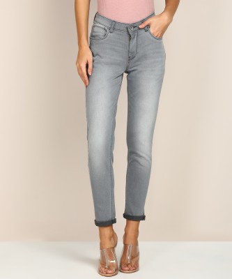 FLYING MACHINE Super Skinny Women Grey Jeans