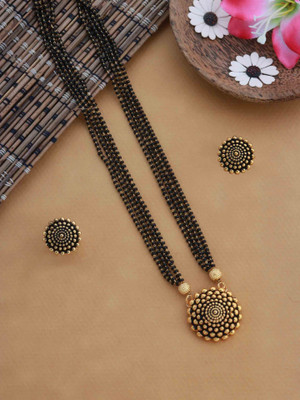 ambdded Alloy Gold-plated Multicolor Jewellery Set(Pack of 1)