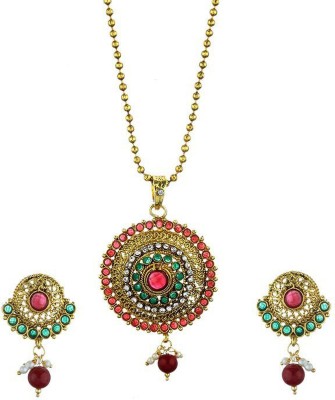 ZENEME Alloy Multicolor Jewellery Set(Pack of 1)