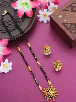 ambdded Alloy Gold-plated Multicolor Jewellery Set(Pack of 1)