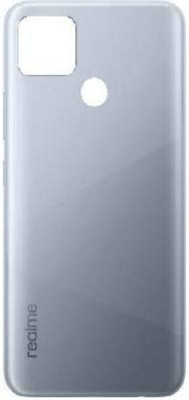 HopShop Realme Realme C12 Replacement Battery Panel Back Panel Back Panel(Power Silver)