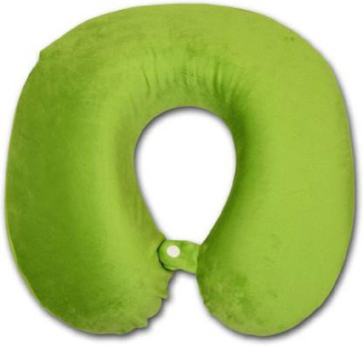 Jounwal Fibre Unisex U-Shaped Soft Travelling Multipurpose Pillow Neck Pillow(Green)