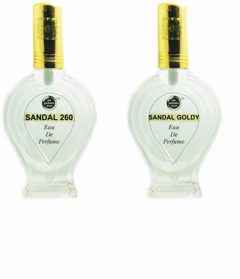 The perfume Store SANDAL 260, SANDAL GOLDY (REGULAR PACK OF TWO) Eau de Parfum  -  120 ml(For Men & Women)