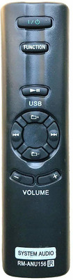 Akshita AV System / Home Theater System Remote Control Model No :- RM-ANU156 ( Chake image with Old Remote ) Sony Remote Controller(Black)