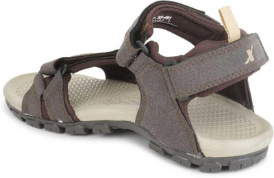 Sparx SS 481 Men Sandals(Beige, Brown , 6)