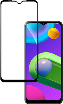 HUPSHY Edge To Edge Tempered Glass for Samsung Galaxy M02(Pack of 1)