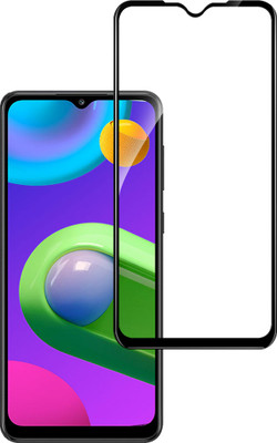 HUPSHY Edge To Edge Tempered Glass for Samsung Galaxy M02(Pack of 1)