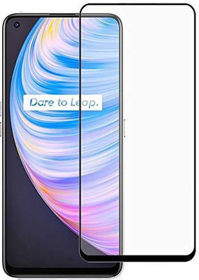 GLOBALCASE Edge To Edge Tempered Glass for Real me x7(Pack of 1)