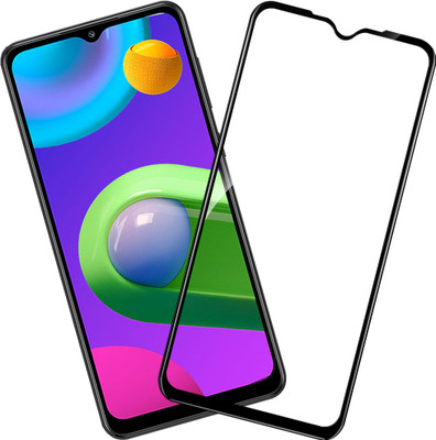 HUPSHY Edge To Edge Tempered Glass for Samsung Galaxy M02(Pack of 1)