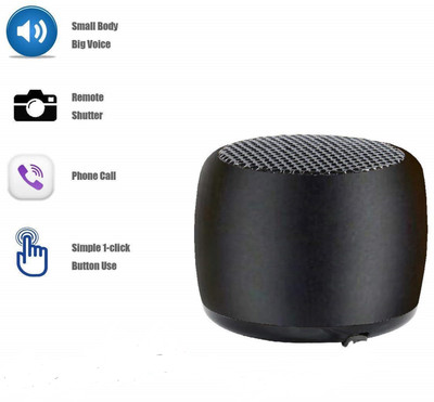 A CONNECT Z speaker 5 W Bluetooth Speaker(Black, Stereo Channel)