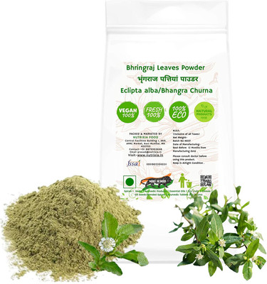Nutrixia food Bhringraj Leaves Powder / भृंगराज पत्तियां पाउडर/Eclipta alba/Bhangra Churna(50 g)