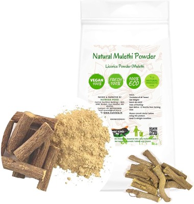 Nutrixia food Mulethi Powder / मुलेठी पाउडर/Licorice Root Powder/Glycyrrhiza glabra/Muleti Powder(950 g)