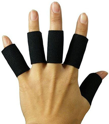 KradFit Finger Sleeves Protectors Support Elastic Compression Protector Finger Support Finger Support(Blue)