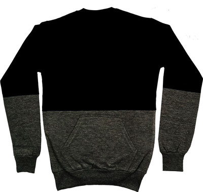 KAYU Full Sleeve Solid Boys Sweatshirt
