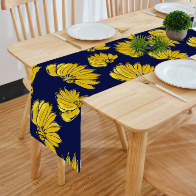 HOMADORN Multicolor 152 cm Reversible Table Runner(Cotton)