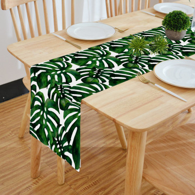 HOMADORN Multicolor 182 cm Reversible Table Runner(Cotton)