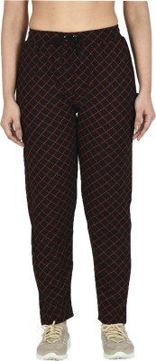 IndiWeaves Printed Women Red Track Pants