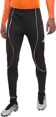 NIVIA Solid Men Black Track Pants