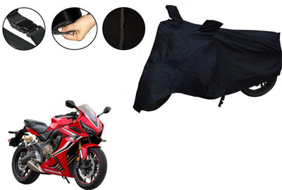 VTF Two Wheeler Cover for Honda(CBR 600 RR, Black)