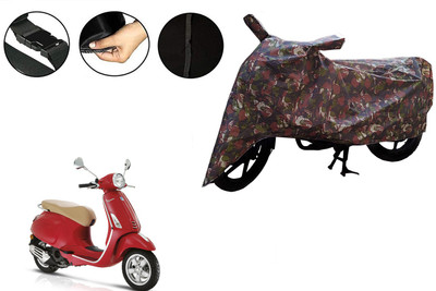 VTF Two Wheeler Cover for Piaggio(Vespa, Green)
