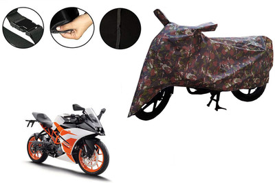 VTF Two Wheeler Cover for KTM(RC 200, Green)