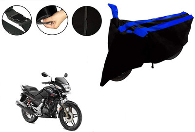 VTF Two Wheeler Cover for Hero(Black, Blue)