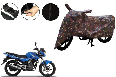 VTF Waterproof Two Wheeler Cover for Bajaj(Discover 100 DTS-i, Green)