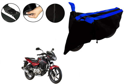 VTF Two Wheeler Cover for Bajaj(Pulsar 180 DTS-i, Black, Blue)