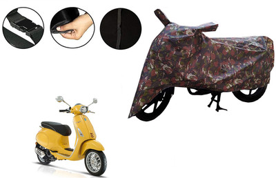 VTF Two Wheeler Cover for Piaggio(Elegante 150, Green)