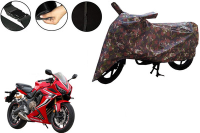 VTF Two Wheeler Cover for Honda(CBR 600 RR, Green)