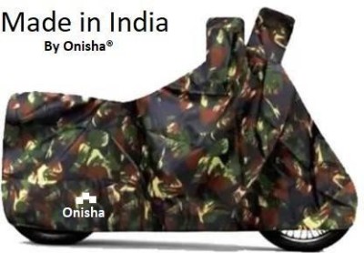 Onisha Two Wheeler Cover for Yamaha(YBR 125, Multicolor)