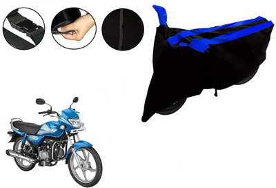 VTF Two Wheeler Cover for Hero(HF Dawn, Black, Blue)