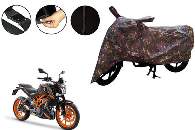 VTF Two Wheeler Cover for KTM(Duke 390 ABS, Green)