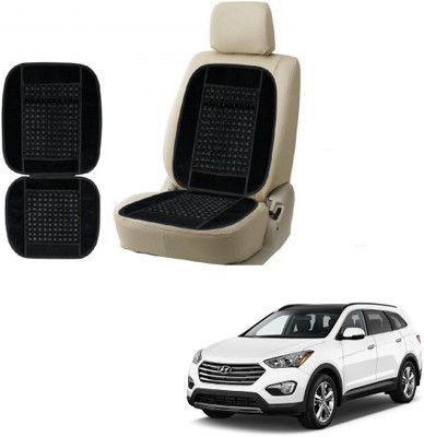 KOZDIKO Velvet Seating Pad For  Hyundai SantaFe(Cars Black)