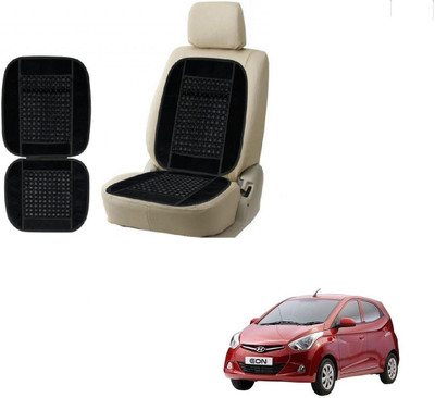 KOZDIKO Velvet Seating Pad For  Hyundai Eon(Cars Black)