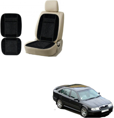 KOZDIKO Velvet Seating Pad For  Skoda Octavia(Cars Black)