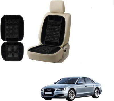 KOZDIKO Velvet Seating Pad For  Audi A8(Cars Black)