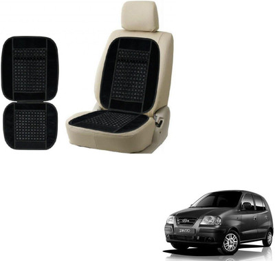 KOZDIKO Velvet Seating Pad For  Hyundai Santro Xing(Cars Black)